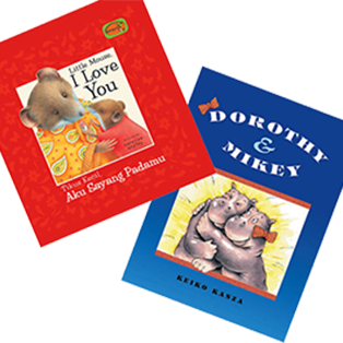 board books and soft cover books